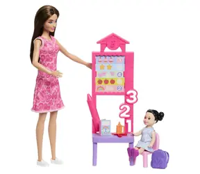 Mattel Barbie-Puppe Lehrerin / Berufsspielset / ab 3 Jahren