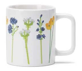 Lego -Becher „Botanische Wiesenblumen“ / Becher / Keramik / 300 ml