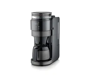 Severin KA 4831 Edelstahl / Filterkaffeemaschine / integriertes Mahlwerk / 900 W / 1,25 l