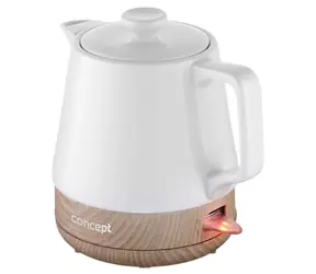 Concept RK0060 weiß / Wasserkocher / 1200 W / 1 l / Keramik