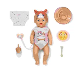 Zapf Creation Puppe BABY geboren Lena Katze / 36 cm / ab 12 Monaten