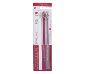Swissdent Profi Whitening Trio Klassische Zahnbürste, 3 Stück