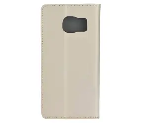 NoName SMART Magnet Book Hülle für Samsung Galaxy M34 5G, Gold / Klapphülle / Magnetverschluss