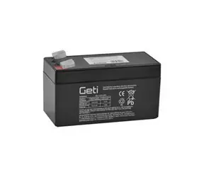 Geti Bleiakkumulator 12V 1,2Ah / Bleiakkumulator / 12 V / 1,2 Ah
