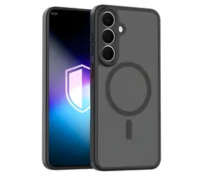 3mk Misty MagCase schwarz / Rückseite / Samsung Galaxy S26 FE / MagSafe