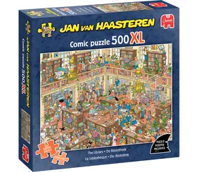 JUMBO-Puzzle JvH Bibliothek XL / 500 Teile / ab 15 Jahren