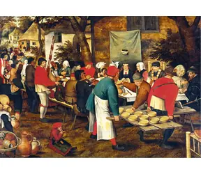 GRAPHICS Puzzle „Landhochzeit“ / 2000 Teile / 98 x 69 cm