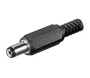 OEM DC -Stecker, koaxial, 5,5 x 1,7 mm / Stecker / Für Kabel / 9 mm
