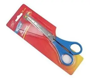Easy School Schere mit Skala für Linkshänder, 15 cm / Schere / Für Linkshänder / 15 cm