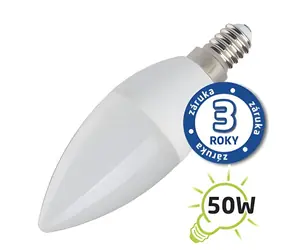 TIPA LED-Lampe E14 7W / C37 / kaltweiß
