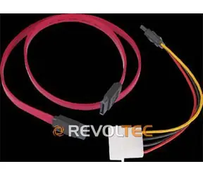 Revoltec SATA-Netzteil 60 cm / Adapter