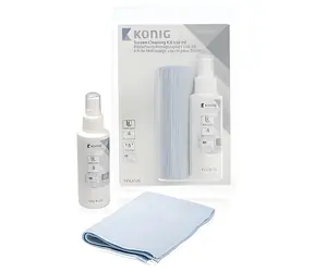 König TVSCK120 / Bildschirmreinigungsset / 120 ml