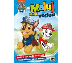JIRI MODELS Wasserfarbenbücher Paw Patrol / Wasserfarbenbücher / 8 Bilder / A5-Format