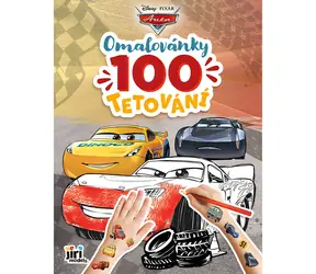 JIRI MODELS Malbuch mit Tattoos Autos / A4 / 24 Seiten / 100 Tattoos