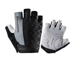 Rockbros S109GR grau, Größe S / Fahrradhandschuhe