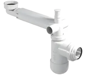 Cersanit Sparsamer Siphon / Siphon / Platzsparend