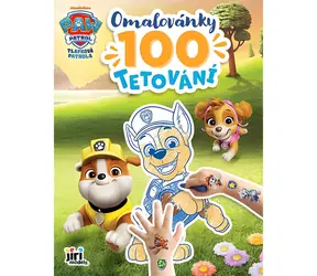 JIRI MODELS Malbuch mit Tattoos Paw Patrol / 24 Seiten / 100 Tattoos