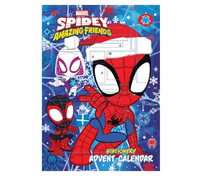 PYRAMID Adventskalender Spidey und Freunde / 24 Türchen / Schreibwaren / Lizenzdesign