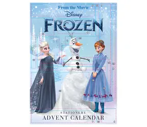 PYRAMID Adventskalender Frozen V2 / 24 Türchen / Schreibwaren / Lizenzdesign