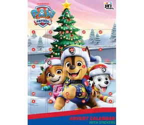 JIRI MODELS Adventskalender Paw Patrol / Mit Aufklebern / 24 Türchen
