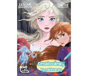 JIRI MODELS Malbuch Frozen / Malbuch / 18 Bilder / A5-Format
