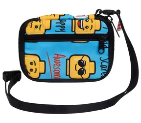Lego Minifiguren Reisebrieftasche „Heute fühle ich mich“ / Reisebrieftasche / 0,25 l / 3 Karten