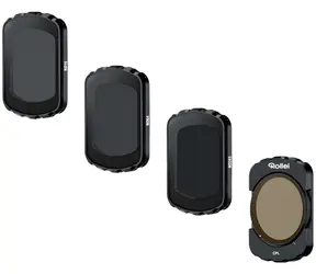 Rollei Filterset für DJI OSMO Pocket 3/4 / Filterset / CPL, ND16, ND64, ND256