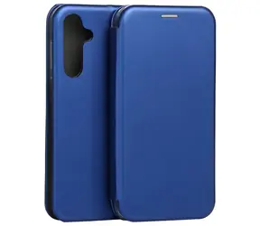 Beline Book Magnetische Hülle für Samsung Galaxy M35, blau / Hülle / Klapphülle / Magnetisch / Kunstleder