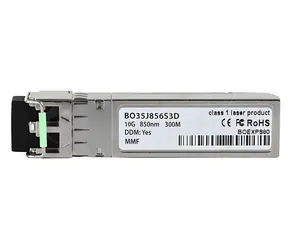 BlueOptics BO35J856S3D / Transceiver SFP+ / 10GBASE-SR / LC Duplex / MM 300 m / für Ubiquiti UF-MM-10G