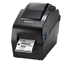 Bixolon SLP-DX223, dunkelgrau / Mobiler Etikettendrucker / DT / 203 dpi / Ethernet / Seriell / USB