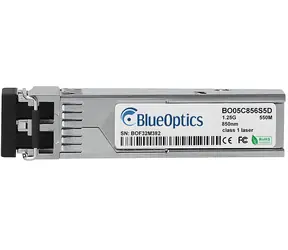 BlueOptics BO05C856S5D / SFP-Transceiver / 1000BASE-SX / LC / 850 nm / 550 m / Netgear AGM731F kompatibel