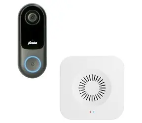 Alecto SMART-RING SET / Intelligente Türklingel & IP-Kamera / WLAN / IP54 / Nachtsicht / microSD