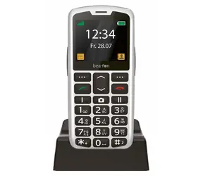 bea-fon SL260 silber-schwarz / Seniorentelefon / 4G / 2,2"-Display / SOS-Taste