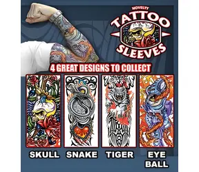 Prime Tattoo-Ärmel / Scherzartikel