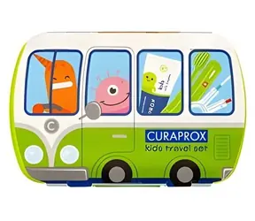 Curaprox Reiseset für Kinder, grün