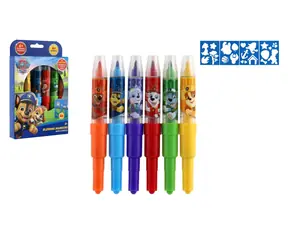 JIRI MODELS Paw Patrol Pusteblumen / 6 Stück / mit Schablonen