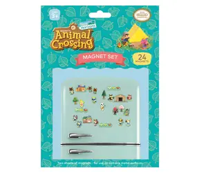 PYRAMID Animal Crossing Magnetset / Magnete / 21 Stück / Gummi