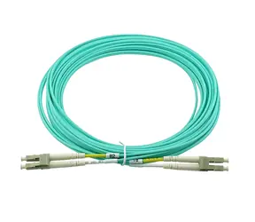 BlueOptics LC/LC aqua / Optisches Patchkabel / 3 m / Multimode OM3 50/125 / Duplex