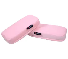 Arozzi Armlehnenpolster aus Memory-Schaumstoff, pink / Ersatzarmlehnen für Gaming-Stühle / Memory-Schaumstoff