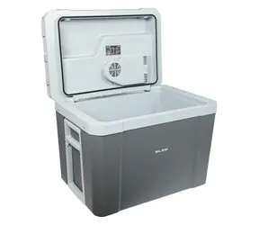 Blow 44-213 grau / Autokühler / 37 l / 12 V/230 V / mit Rädern