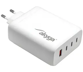 Trx Power Schnellladeadapter 140W GaN / Ladegerät / USB-A + 3x USB-C / PD 5-28V / max. 5A / QC 3.0