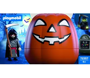 Playmobil Halloween 72357 Kürbis: Sensenmann / Bausatz