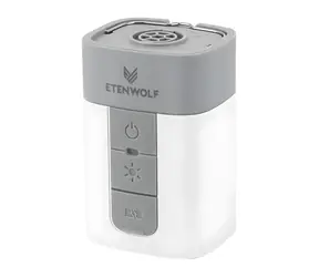 Etenwolf AIR 5 Pro weiß / Elektrische Pumpe / 720 l/min / 4,5 kPa / 10400 mAh / USB-C / LED-Taschenlampe 1200 lm