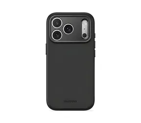 Decoded Silikonhülle mit MagSafe für iPhone 18 Pro, schwarz / Hülle / Silikon