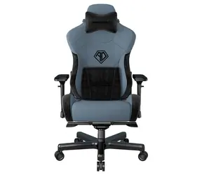 Anda Seat T-Pro 2 blau / Gaming-Stuhl / Größe XL / Leinenstoff / Belastbarkeit 200 kg