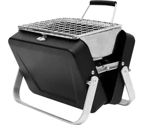 UG GRILL Minigrill X19 schwarz / Grill / Holzkohle / Tragbar, faltbar