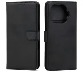 Marv Wallet Case für XIAOMI 17T Pro, schwarz / Brieftaschenhülle / Öko-Leder / Magnetverschluss
