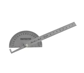 OKKO Winkelmesser mit Lineal 301002 / Winkelmesser