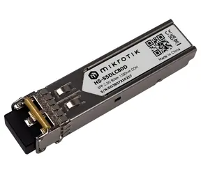 Mikrotik HS-55DLC80D / Optischer Transceiver / SFP / SM / 80 km / 1/2,5 Gbit/s / 1550 nm