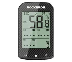 Rockbros M1Pro schwarz / Fahrradcomputer / GPS / Bluetooth / IPX6